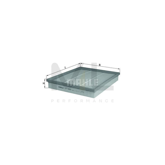 MAHLE ORIGINAL LX 1683 Air Filter Filter Insert | ML Performance Car Parts