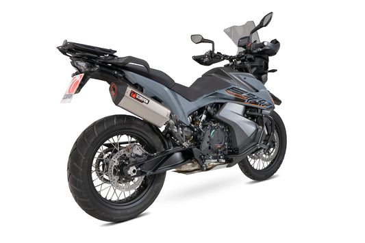 Scorpion RKT93TEO KTM Serket Parallel Slip-On - Titanium Sleeve (Adventure 890 / Adventure 890 R) | ML Performance US US