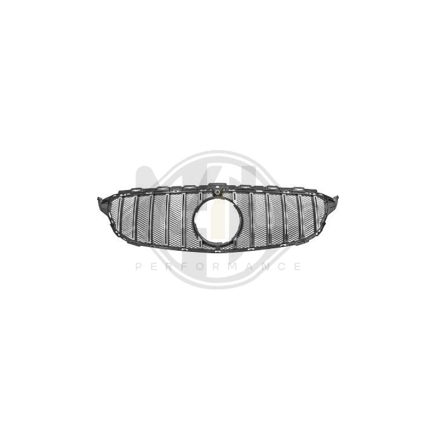 DIEDERICHS 1646054 Number plate holder Front, Black, frameless