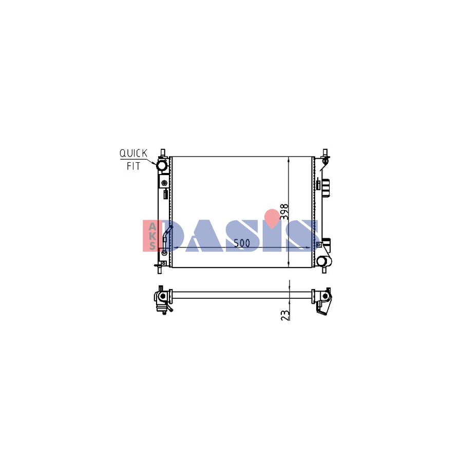 AKS Dasis 851144N AC Compressor Clutch
