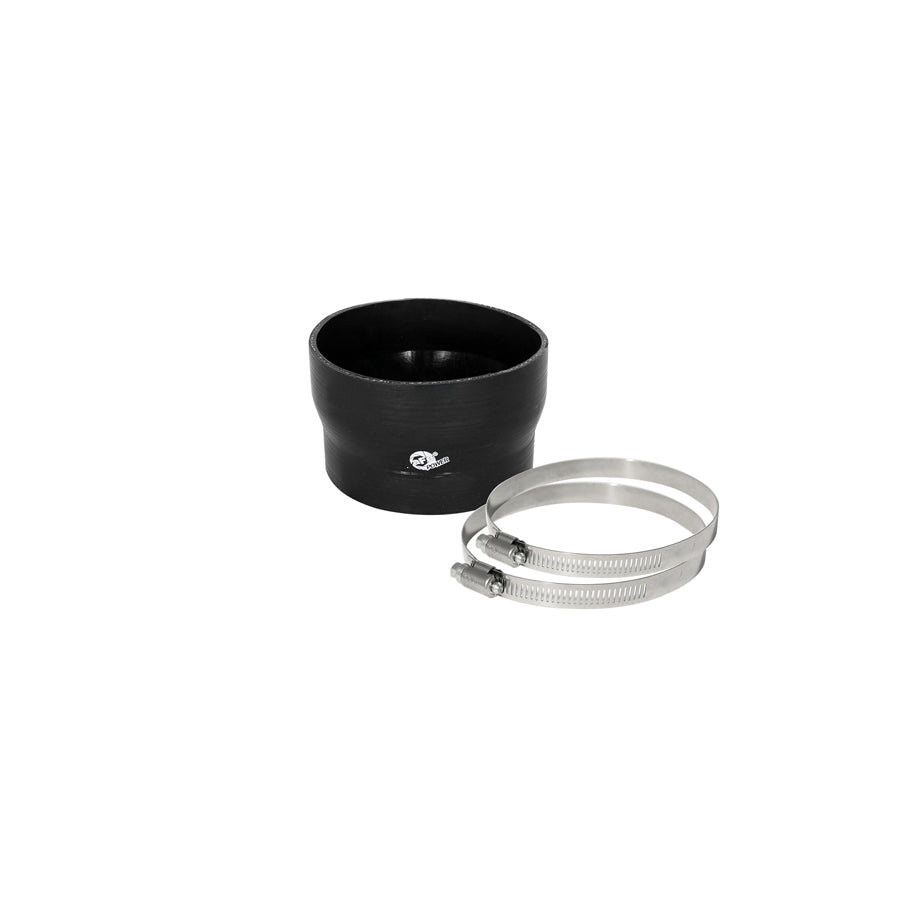  aFe 59-00048 (3-7/8 IN ID to 3-1/2 IN) ID x 2-1/2 IN L Straight Reducing Coupler - Black Replacement Coupling Kit  | ML Performance US Car Parts