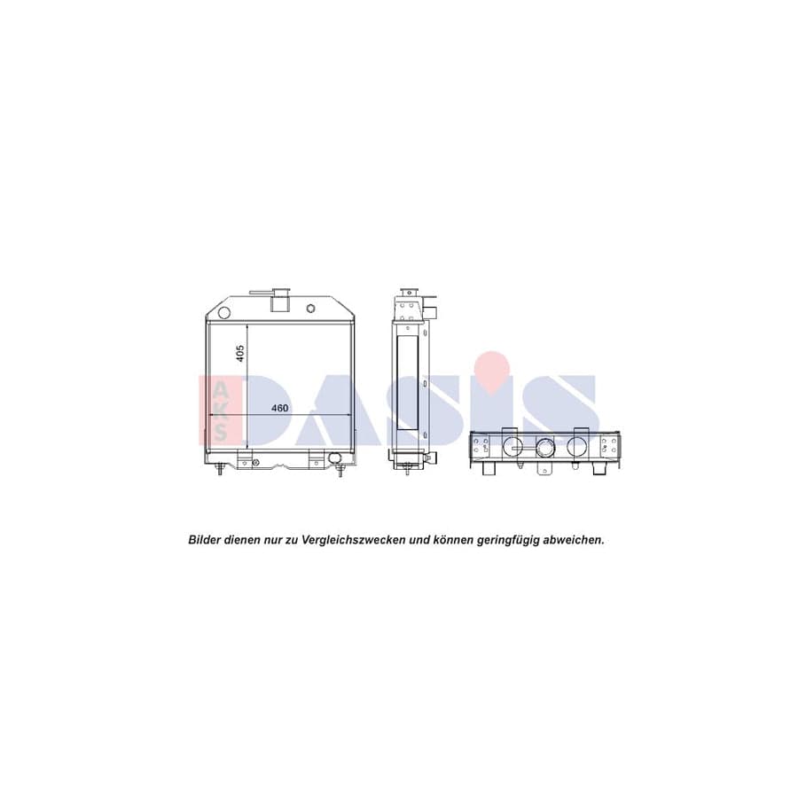 AKS Dasis 440095N Engine Radiator