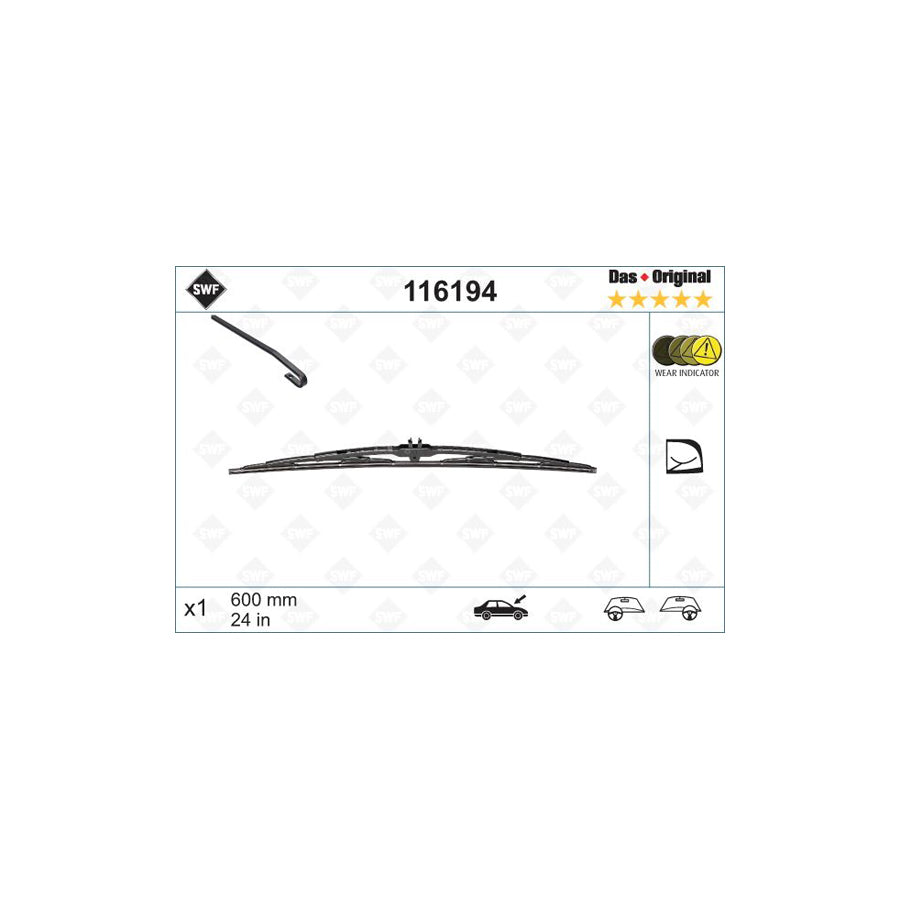 Swf Original 116194 Wiper Blade | ML Performance US Car Parts