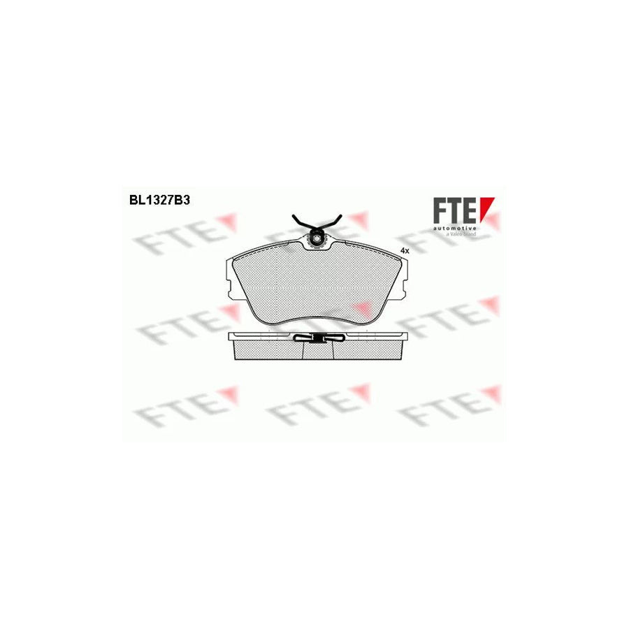 FTE 9010118 Brake Pad Set for VW Transporter