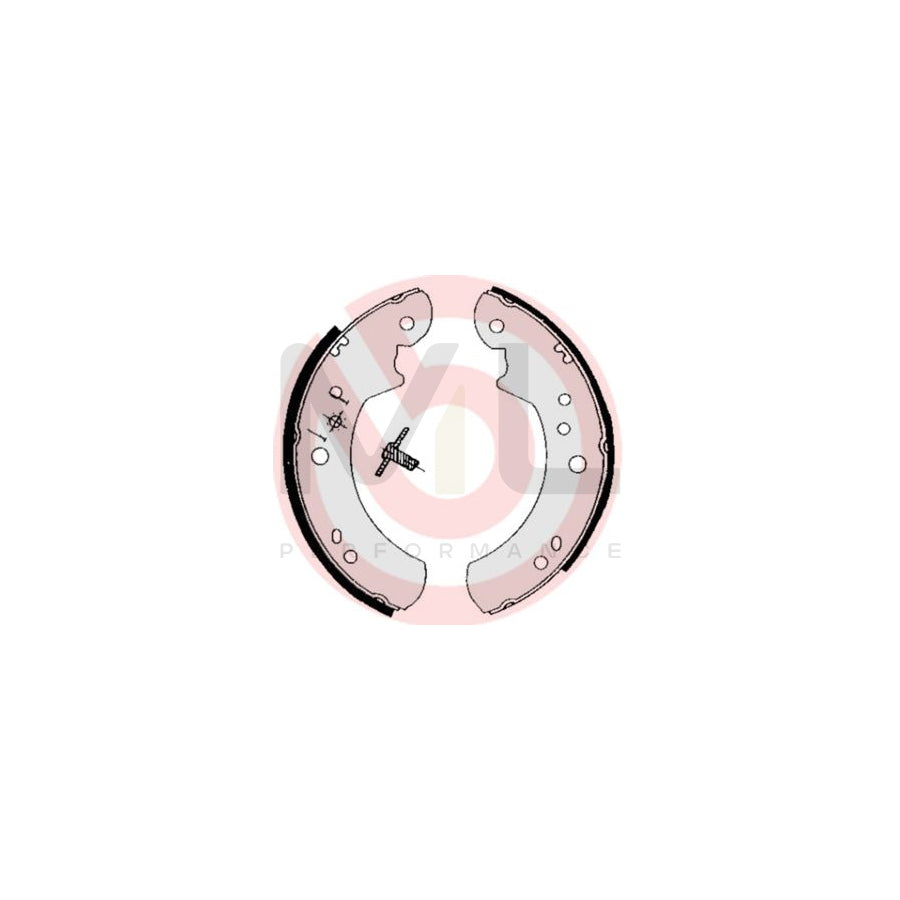 BREMBO S 24 513 Brake Shoe Set with accessories | ML Performance Car Parts