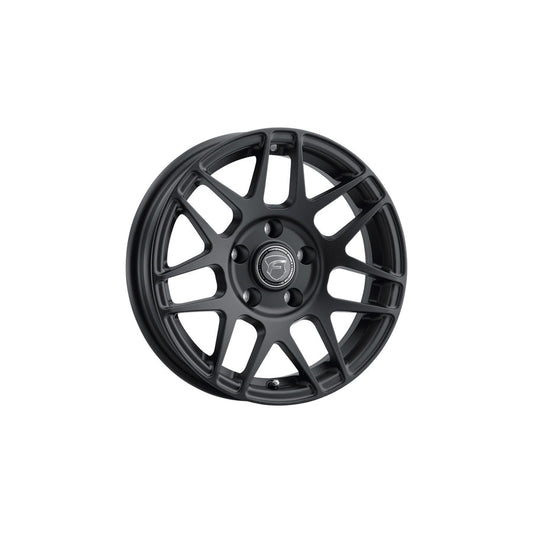 Forgestar F1727B563N26 17x4.5 F14 Drag Semi Concave 5x120.65 ET-26 BS1.75 Satin Black Drag Racing Wheel