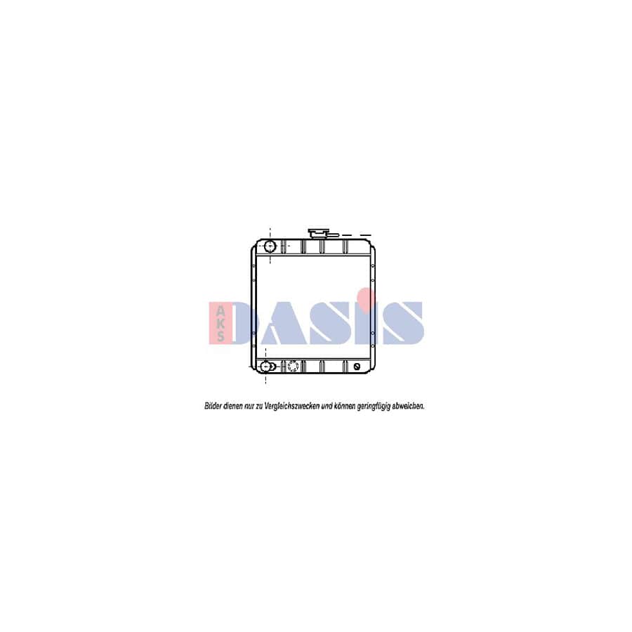 AKS Dasis 200100N Engine Radiator for Talbot Simca