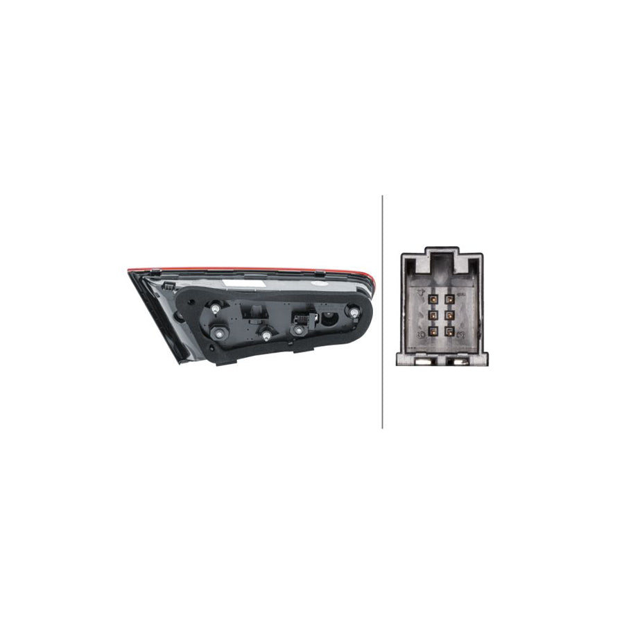 Hella 2SV 012 832-061 Rear Light For Audi A3 Hatchback (8V1, 8VK)