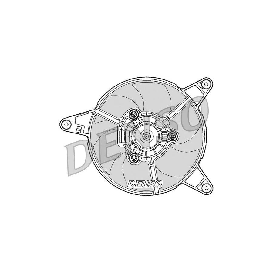 DENSO DER09090 Fan, Radiator