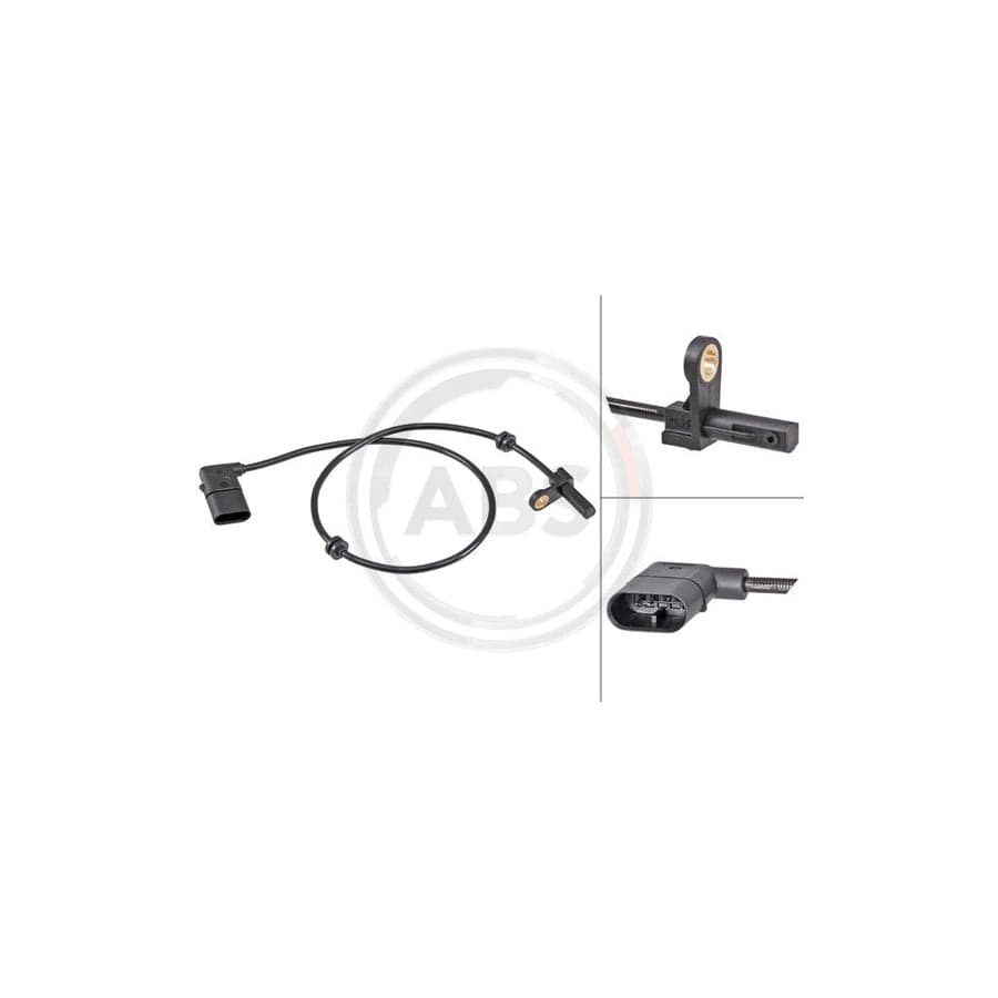 A.B.S. 32132 ABS Sensor suitable for MERCEDES-BENZ S-Class Saloon (W222, V222, X222)