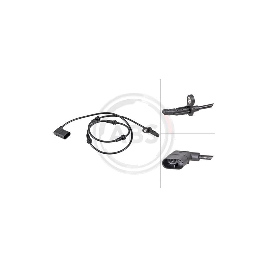 A.B.S. 32130 ABS Sensor suitable for MERCEDES-BENZ S-Class