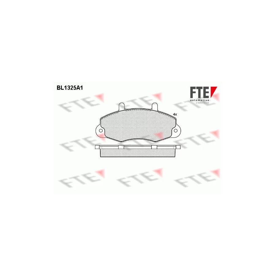 FTE 9010114 Brake Pad Set for Ford Transit
