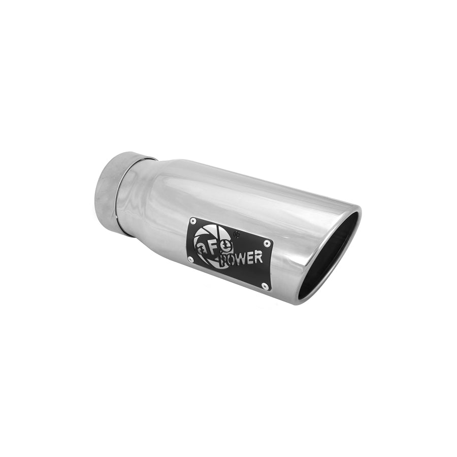  aFe 49T35451-P12 3-1/2 IN Inlet x 4-1/2 IN Outlet x 12 IN L Universal Exhaust Tip  | ML Performance US Car Parts