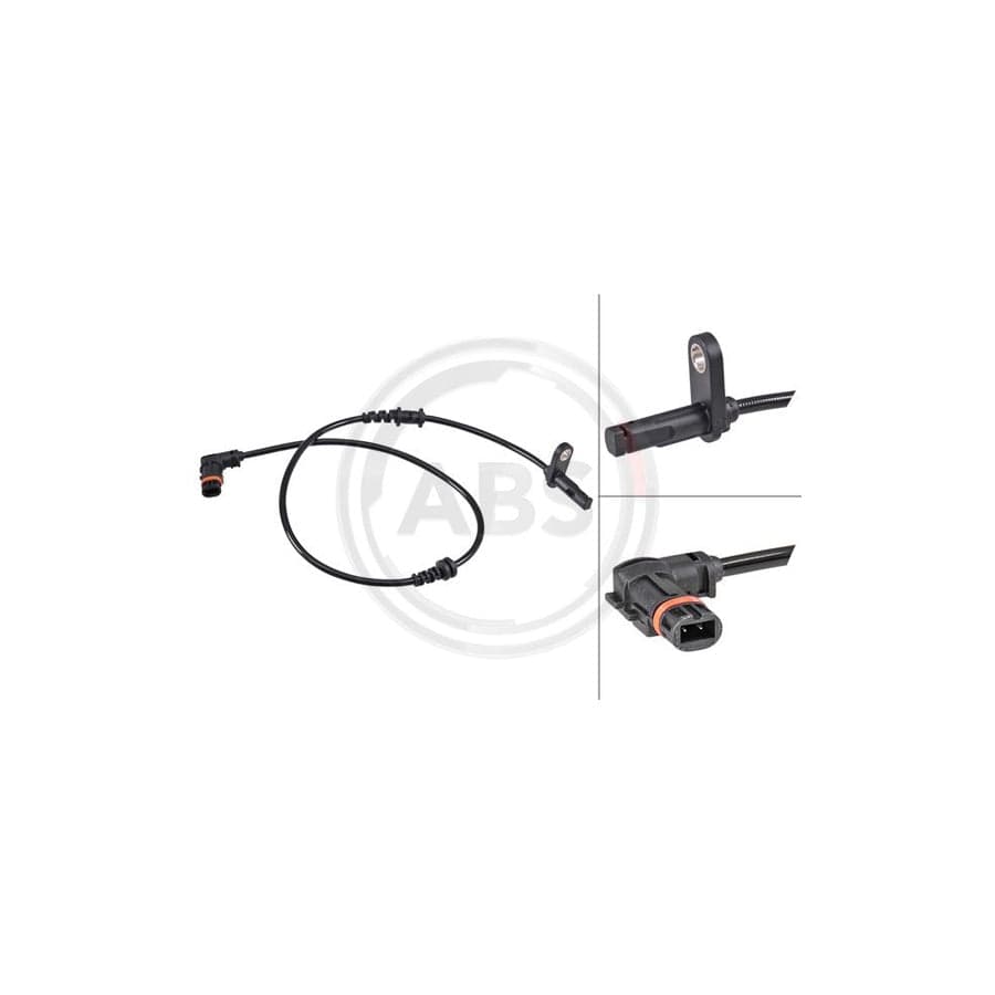 A.B.S. 32126 ABS Sensor suitable for MERCEDES-BENZ E-Class