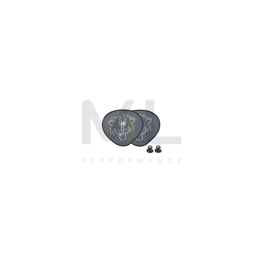 CARCOMMERCE 42006 Car sun shade Black, Quantity: 2
