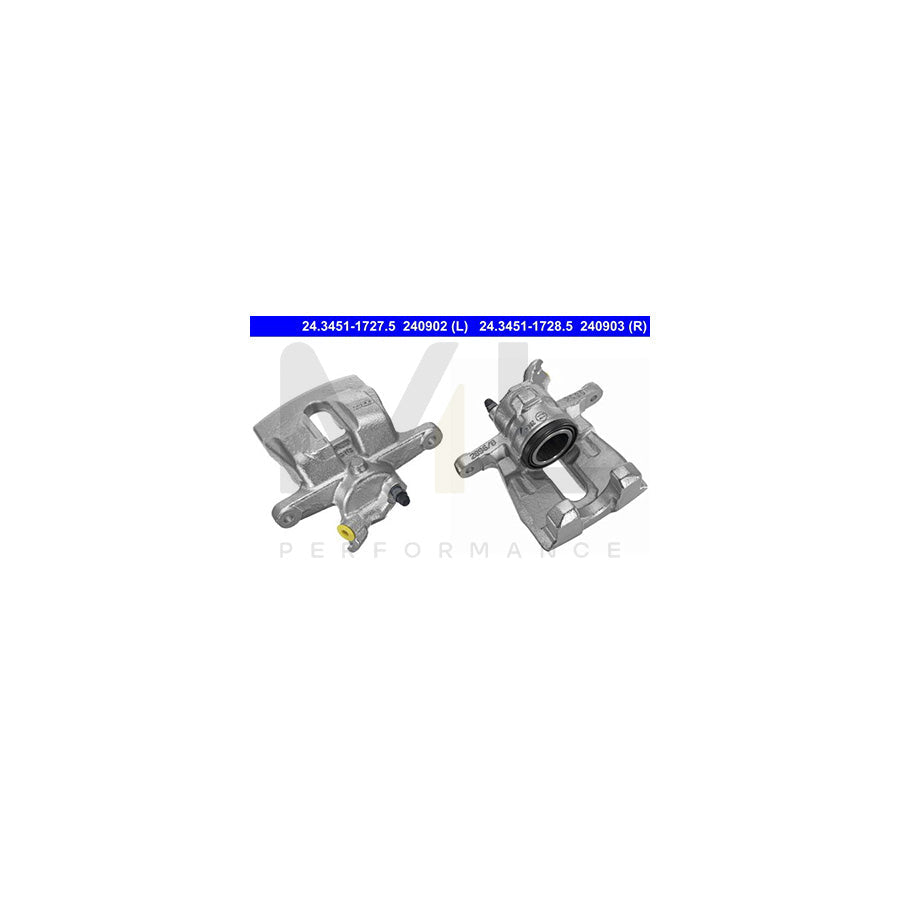 ATE 24.3451-1728.5 Brake Caliper without holder