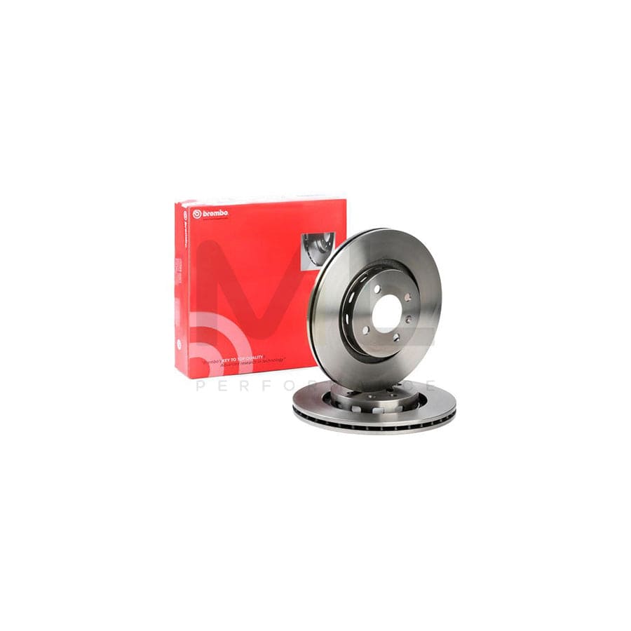 BREMBO 09.6728.10 Brake Disc Internally Vented, with bolts/screws | ML Performance Car Parts