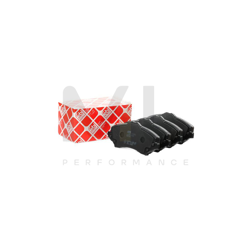 Febi Bilstein 116063 Brake Pad Set Front Axle, With Acoustic Wear Warning