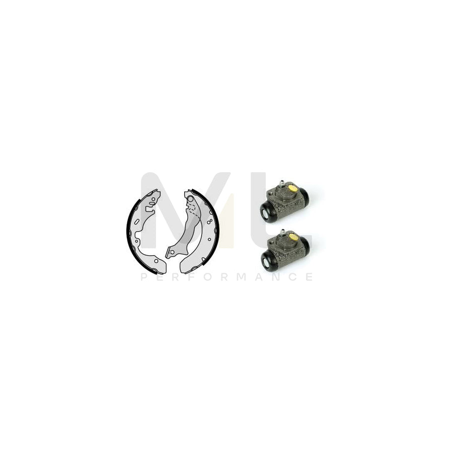 BREMBO STANDARD KIT H 24 039 Brake Shoe Set for FORD MONDEO Ø: 203mm | ML Performance Car Parts