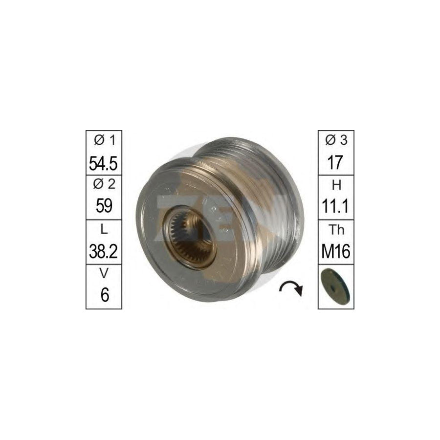 Era 219052 Alternator Freewheel Clutch