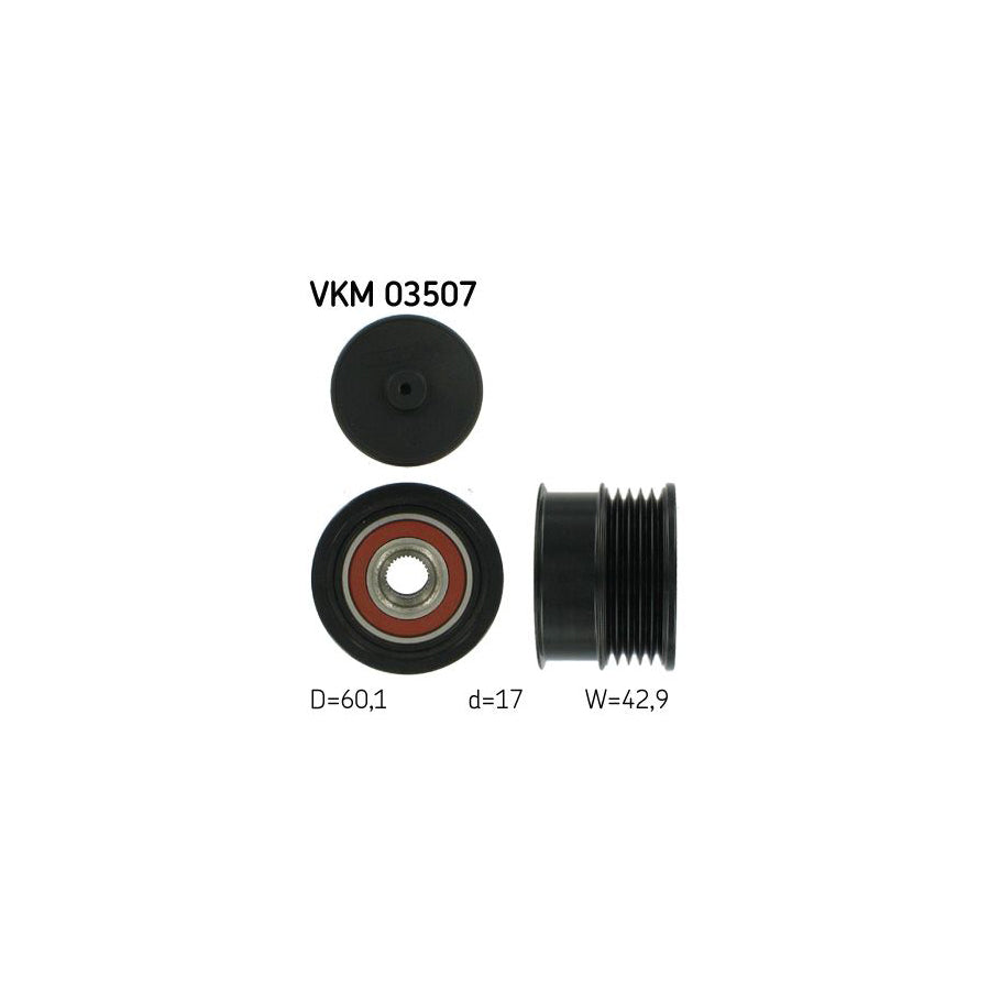 Skf Vkm 03507 Alternator Freewheel Clutch | ML Performance US Car Parts