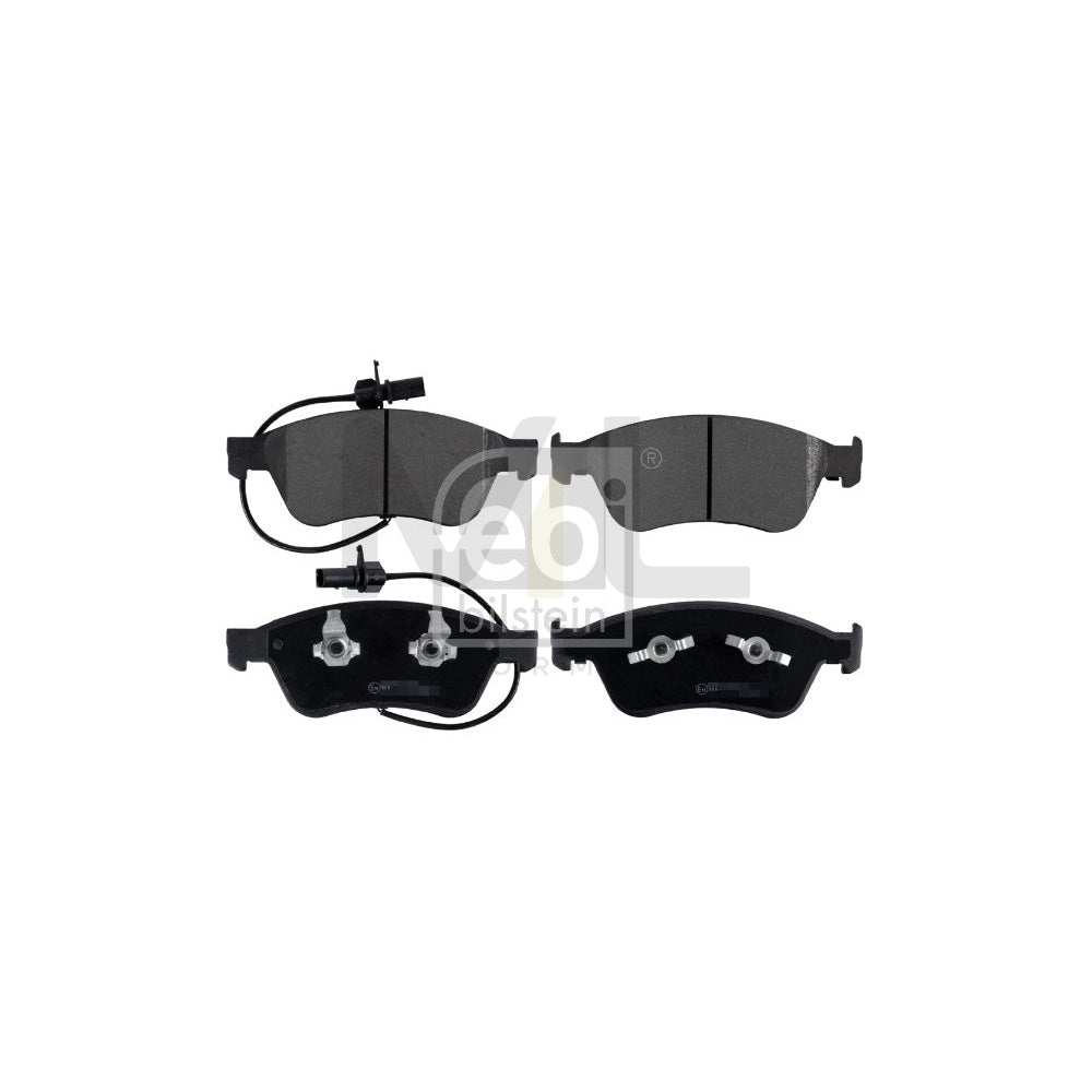 Febi Bilstein 16526 Brake Pad Set Front Axle, Incl. Wear Warning Contact