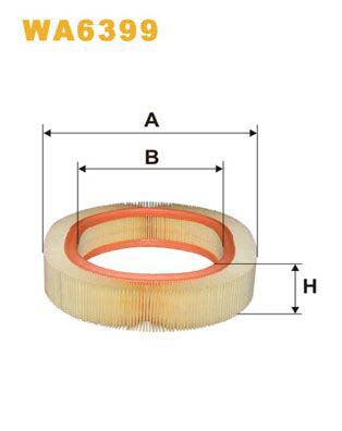 WIX Filters WA6399 Air Filter