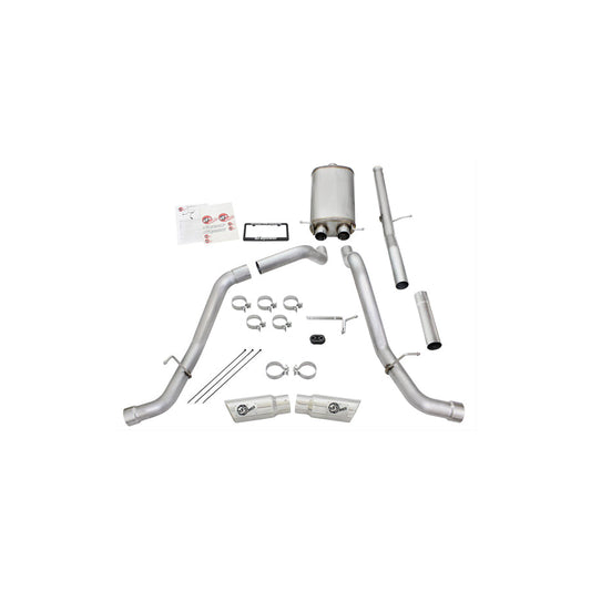  aFe 49-44057-P Cat-Back Exhaust System GM Silverado/Sierra 1500 09-18 / Silverado LD/Sierra Limited 2019 V6-4.3/V8-4.8/5.3L  | ML Performance US Car Parts