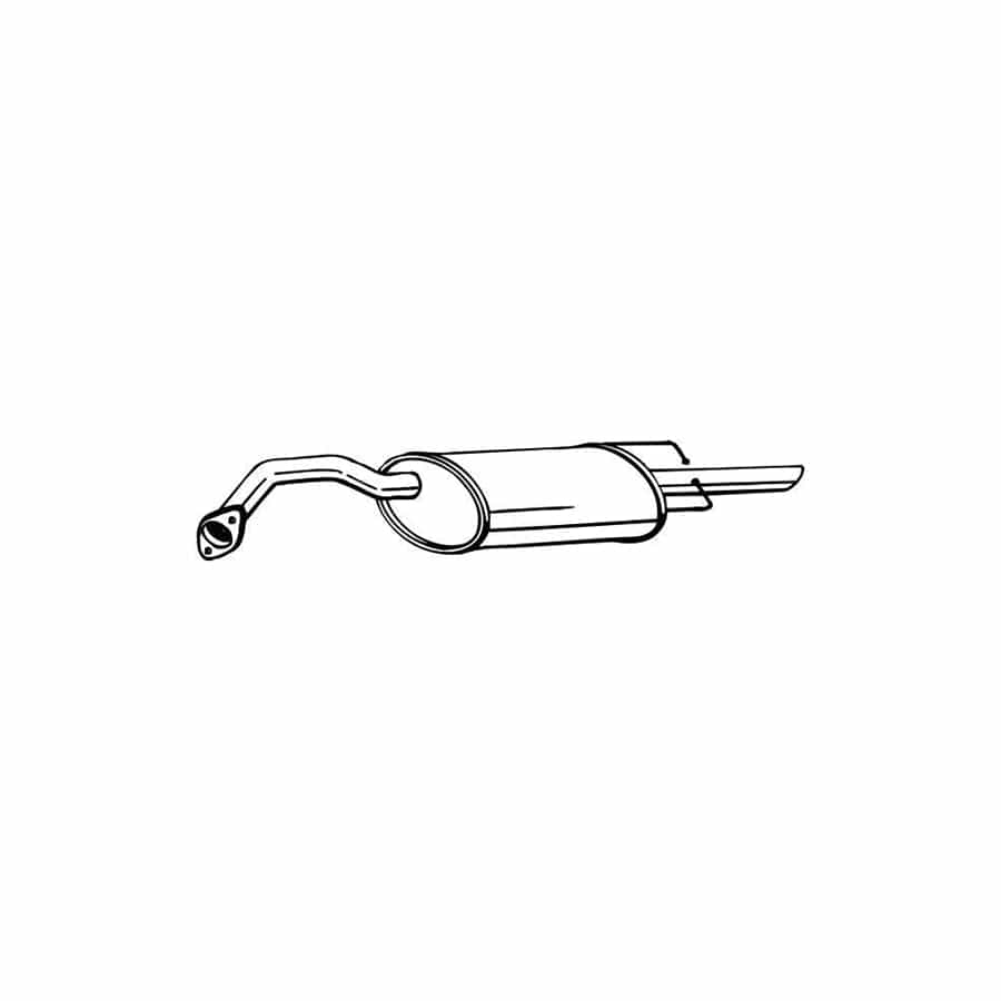 Bosal 141-137 Rear Silencer for Daewoo Leganza