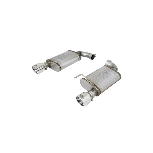  aFe 49-43105-P Axle-Back Exhaust System Ford Mustang GT 15-17 V8-5.0L  | ML Performance US Car Parts