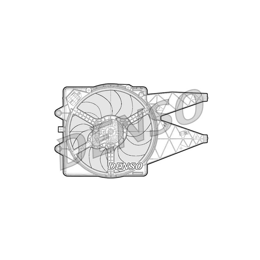 DENSO DER09091 Fan, Radiator