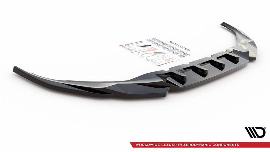 Maxton Design BMW Series 7 G11 M-Pack Facelift Front Splitter V.2