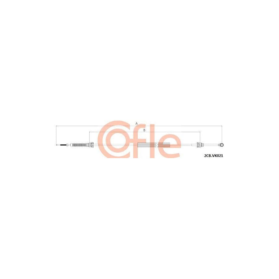 Cofle 2Cb.Vk021 Cable, Manual Transmission for VW Passat