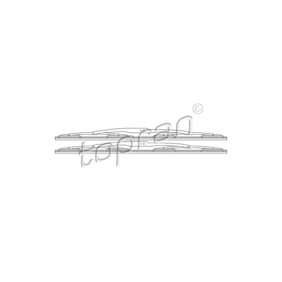 Topran 207 136 Wiper Blade