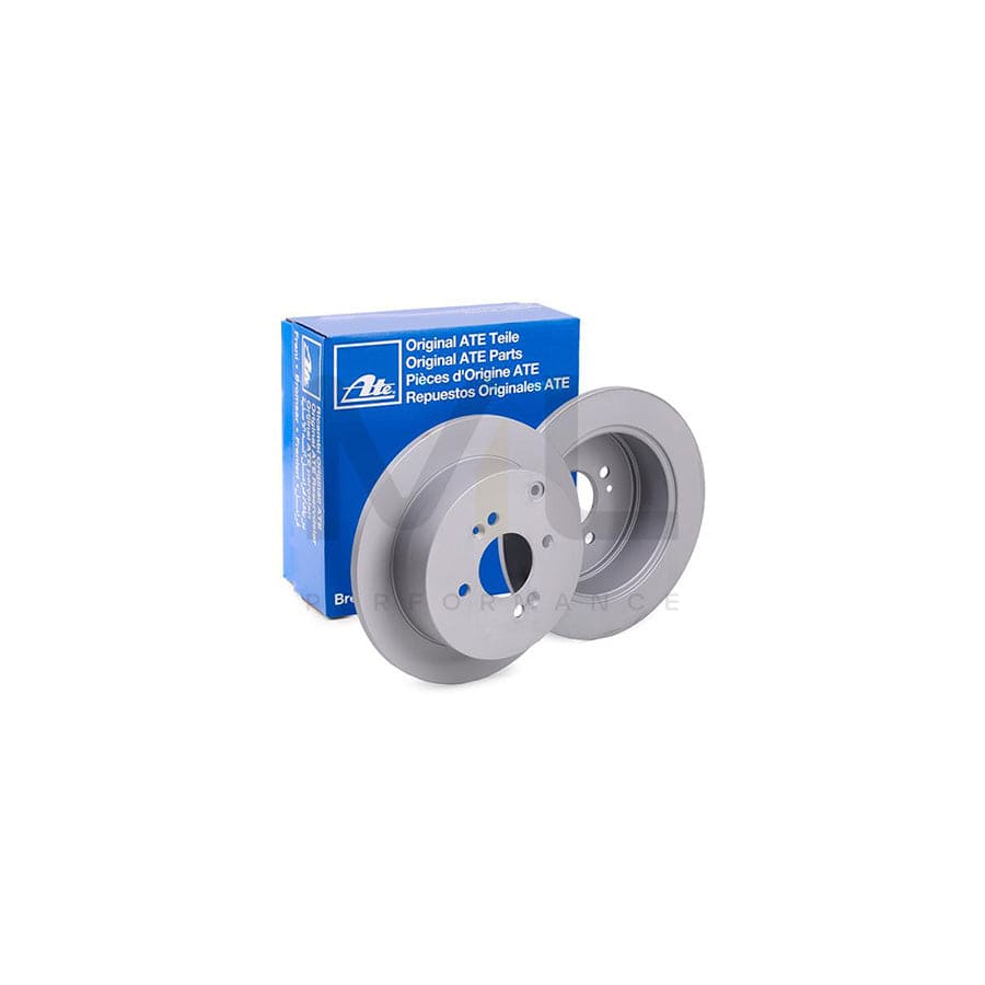 ATE 24.0110-0312.1 Brake Disc Solid, Coated  - 1 piece