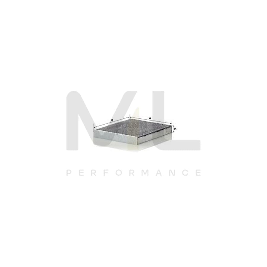 MANN-FILTER CUK 29 010 Pollen filter for VOLVO XC40 (536) Activated Carbon Filter