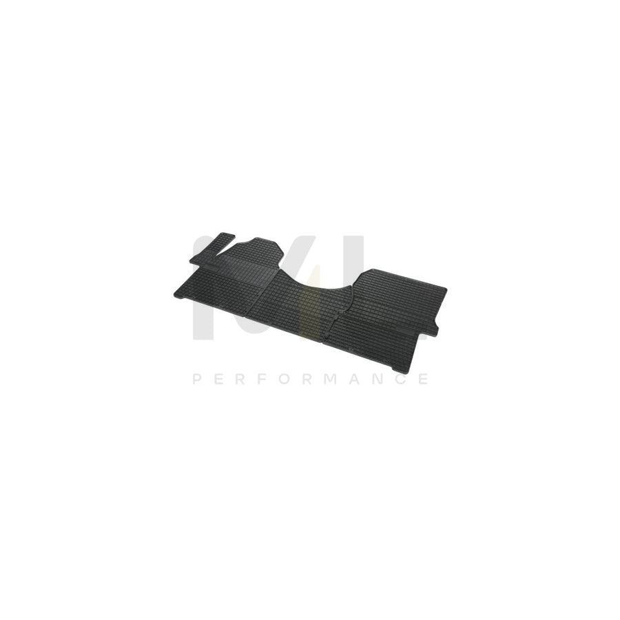 FROGUM Universal fit D00741 Floor mat set Elastomer, Front, Quantity: 3, Black