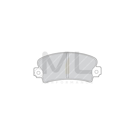 Ferodo Premier Fdb190 Brake Pad Set Incl. Wear Warning Contact | ML Performance Car Parts