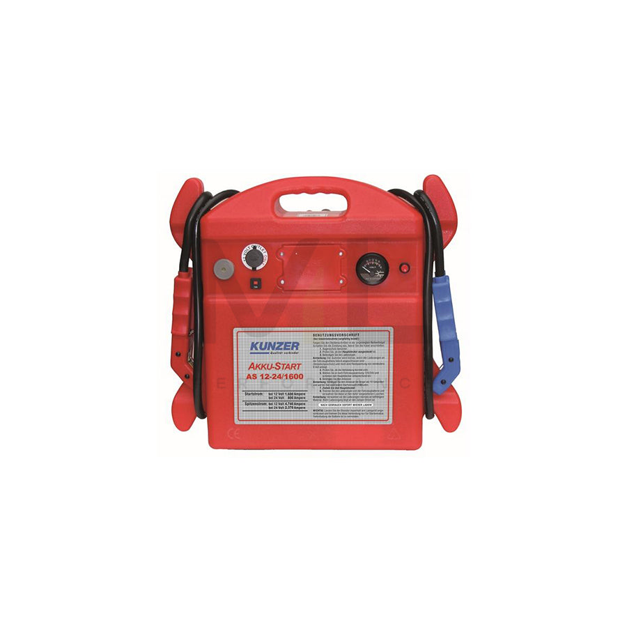 KUNZER AS 12-24/1600 Car jump starter