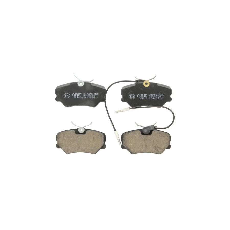 ABE C1P031ABE Brake Pad Set for Peugeot 405