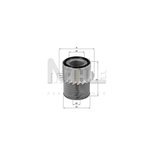 MAHLE ORIGINAL LX 878 Air Filter Filter Insert | ML Performance Car Parts
