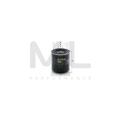 MANN-FILTER W 815/81 Oil Filter Spin-on Filter, with one anti-return valve