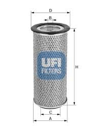 UFI 27.972.00 Air Filter