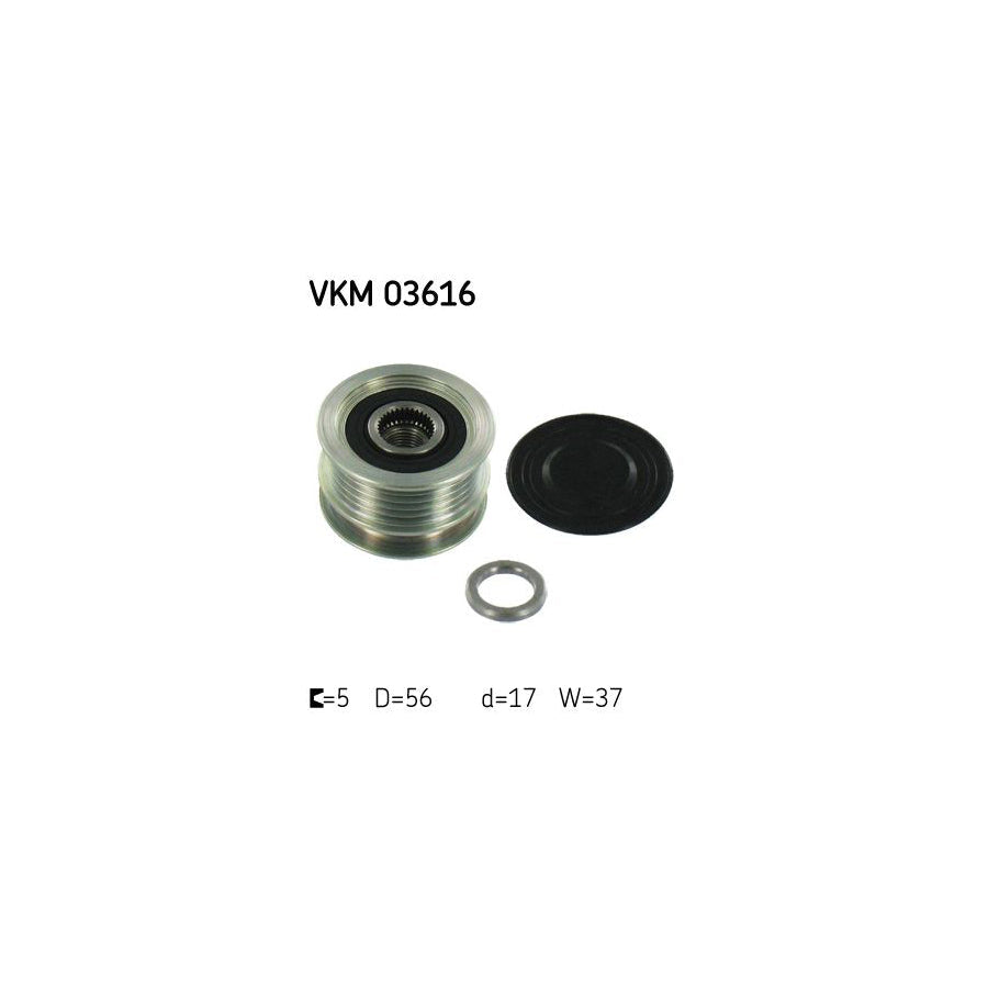 Skf Vkm 03616 Alternator Freewheel Clutch | ML Performance US Car Parts