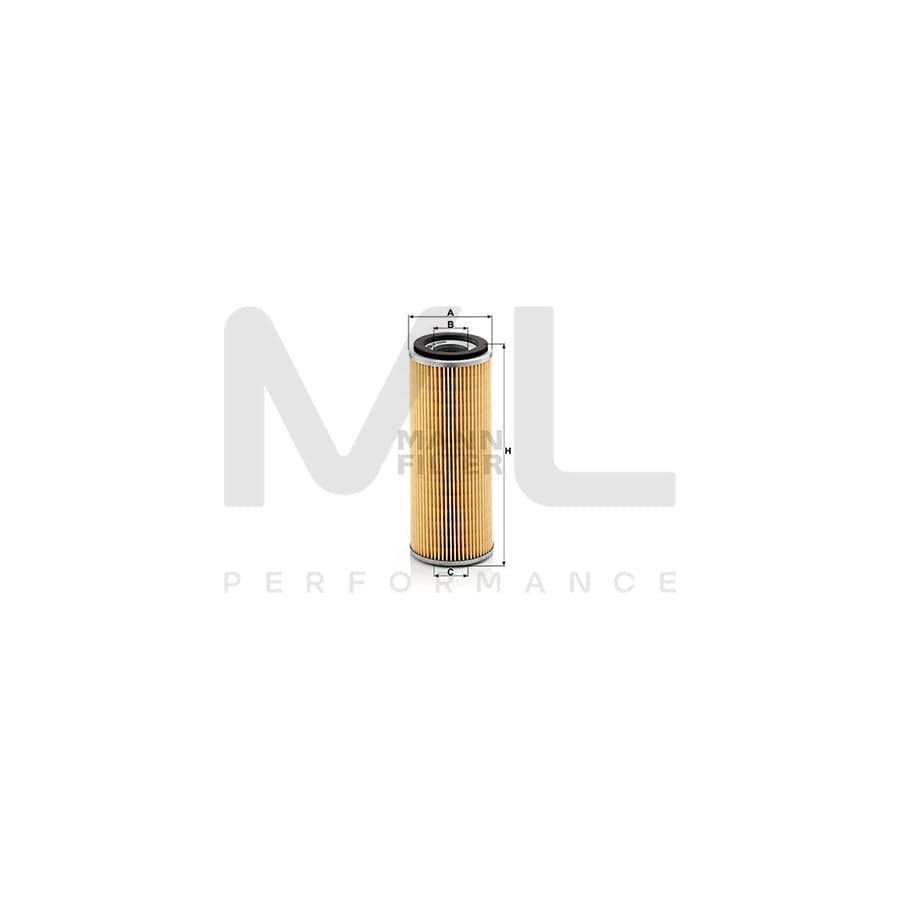 MANN-FILTER H 1076 Oil Filter Filter Insert