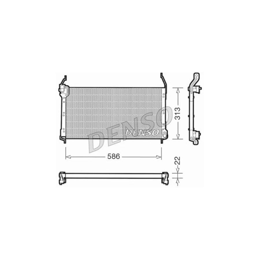DENSO DCN09014 Air Conditioning Condenser