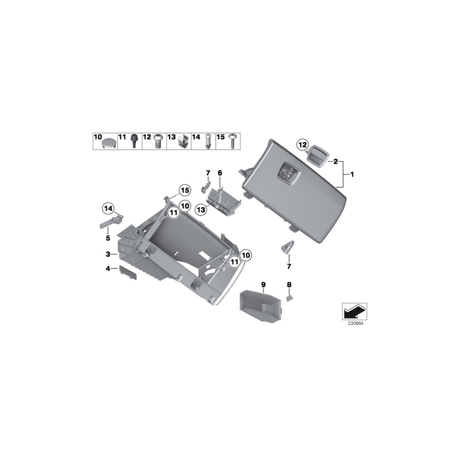 Genuine BMW 51169143938 F01 F03 Detent Bushing, Right Left hand drive (Inc. 750LiX 4.0, 760LiS & 750Li) | ML Performance US Car Parts