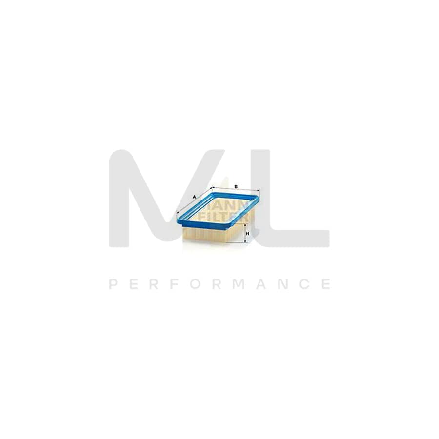 MANN-FILTER C 2658/1 Air Filter for HYUNDAI Getz (TB) Filter Insert