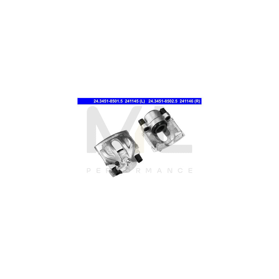 ATE 24.3451-8502.5 Brake Caliper without holder