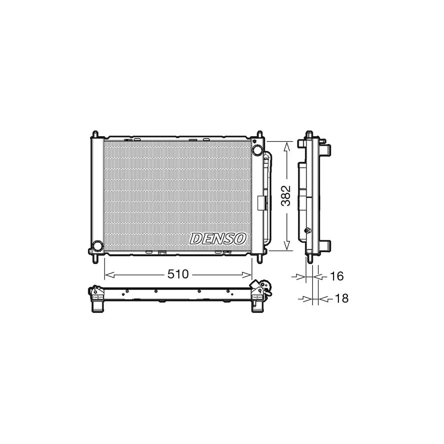 DENSO DRM23104 Cooler Module